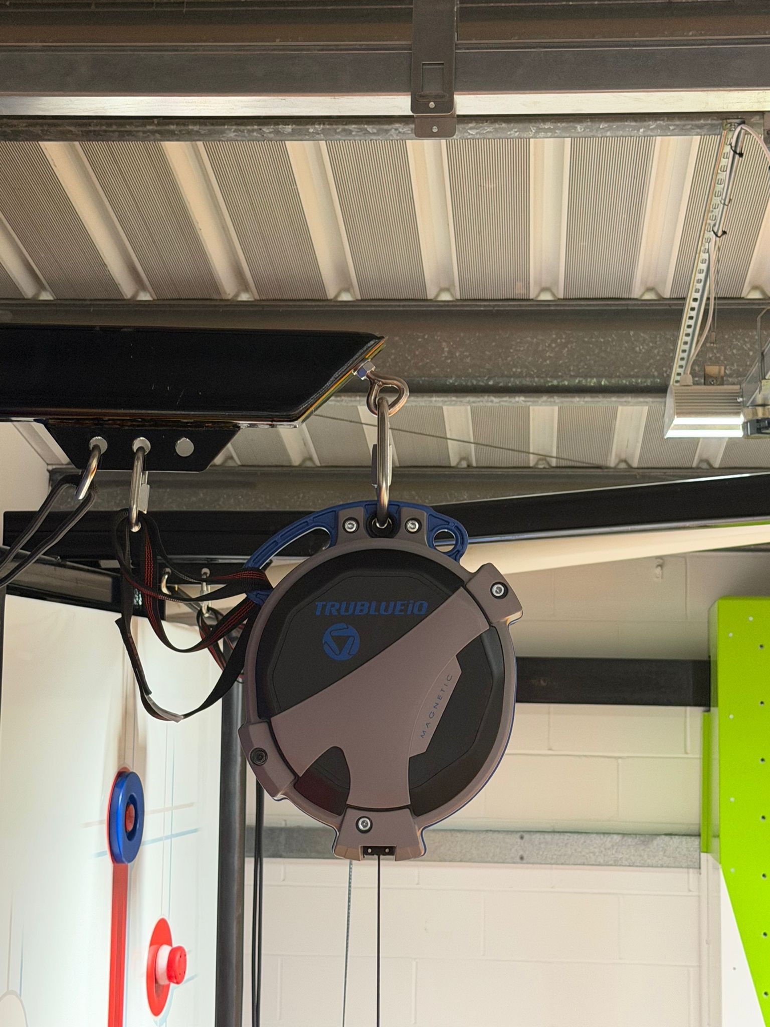 Climbing wall at XYZ Gym