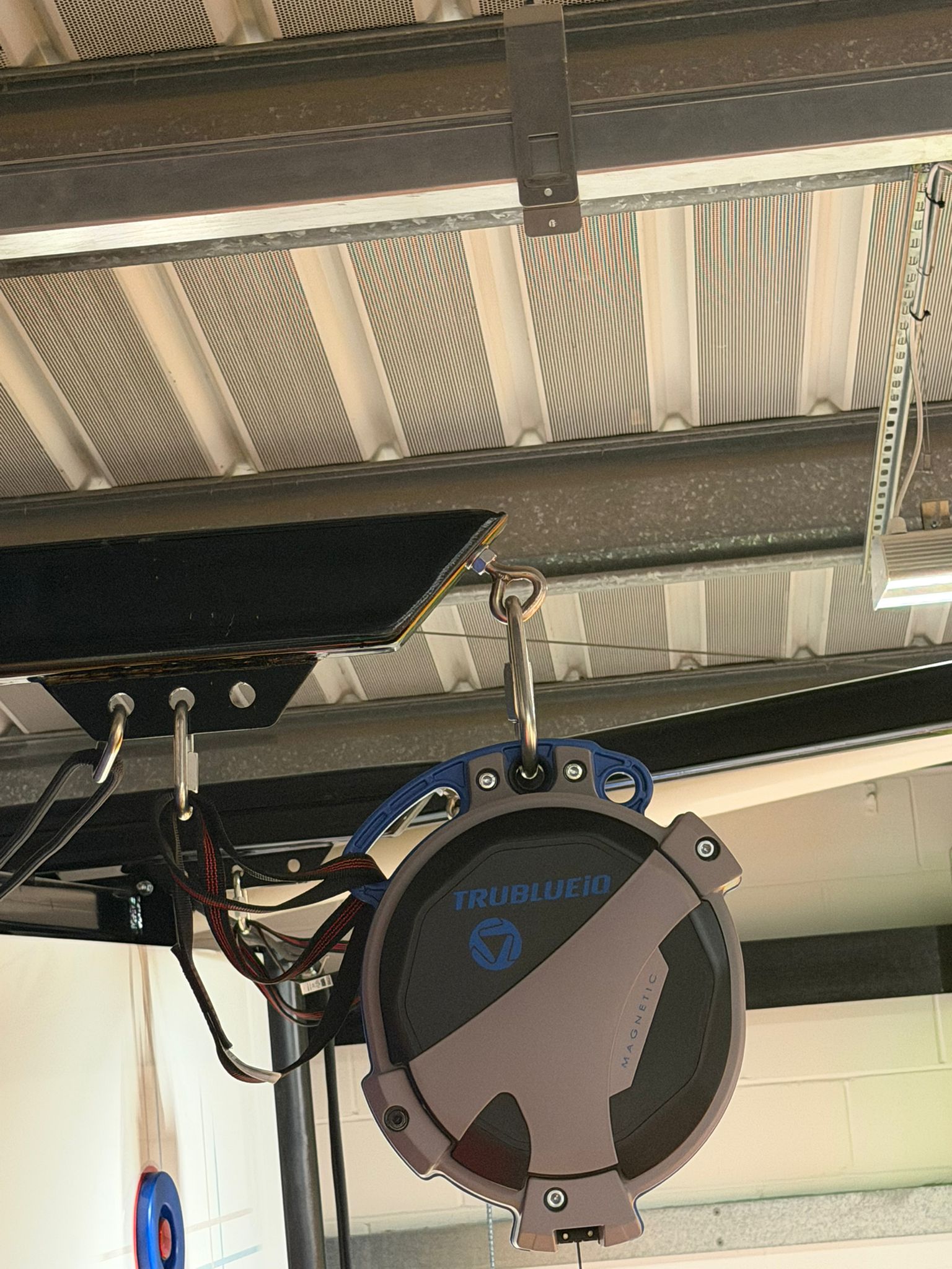 Climbing wall at XYZ Gym