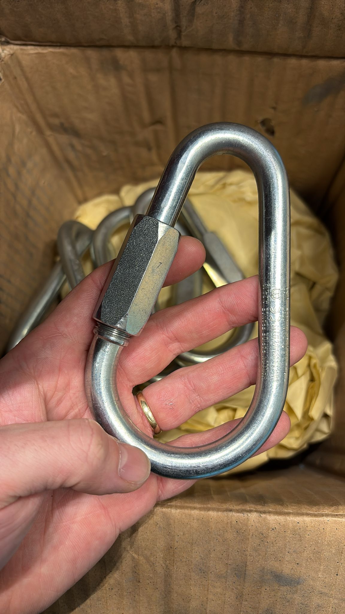 Climbing wall at XYZ Gym